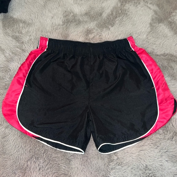 bcg Pants - bcg Academy athletic workout shorts sports gear pink black running shorts Small